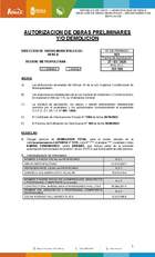 Permiso de demolición