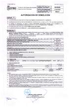 Permiso de Demolicion