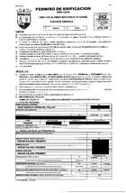 Permiso de Edificacion