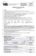 Permiso de Edificacion