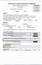 Permiso de Demolicion