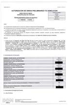 Permiso de Demolicion