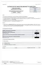 Permiso de Demolicion