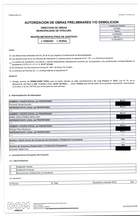 Permiso de Demolicion