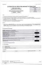 Permiso de Demolicion