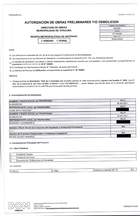 Permiso de Demolicion