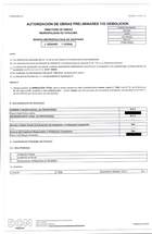 Permiso de Demolicion