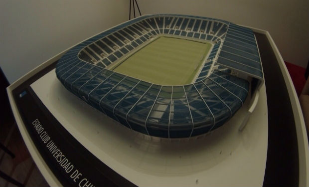 Maqueta estadio de la U Maqueta estadio de la U