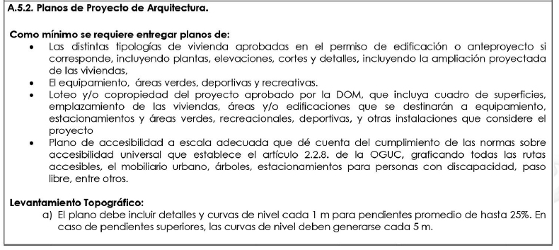 APRUEBA ITEMIZADO TÉCNICO DE CONSTRUCCIÓN PARA PROYECTOS DEL PROGRAMA ...